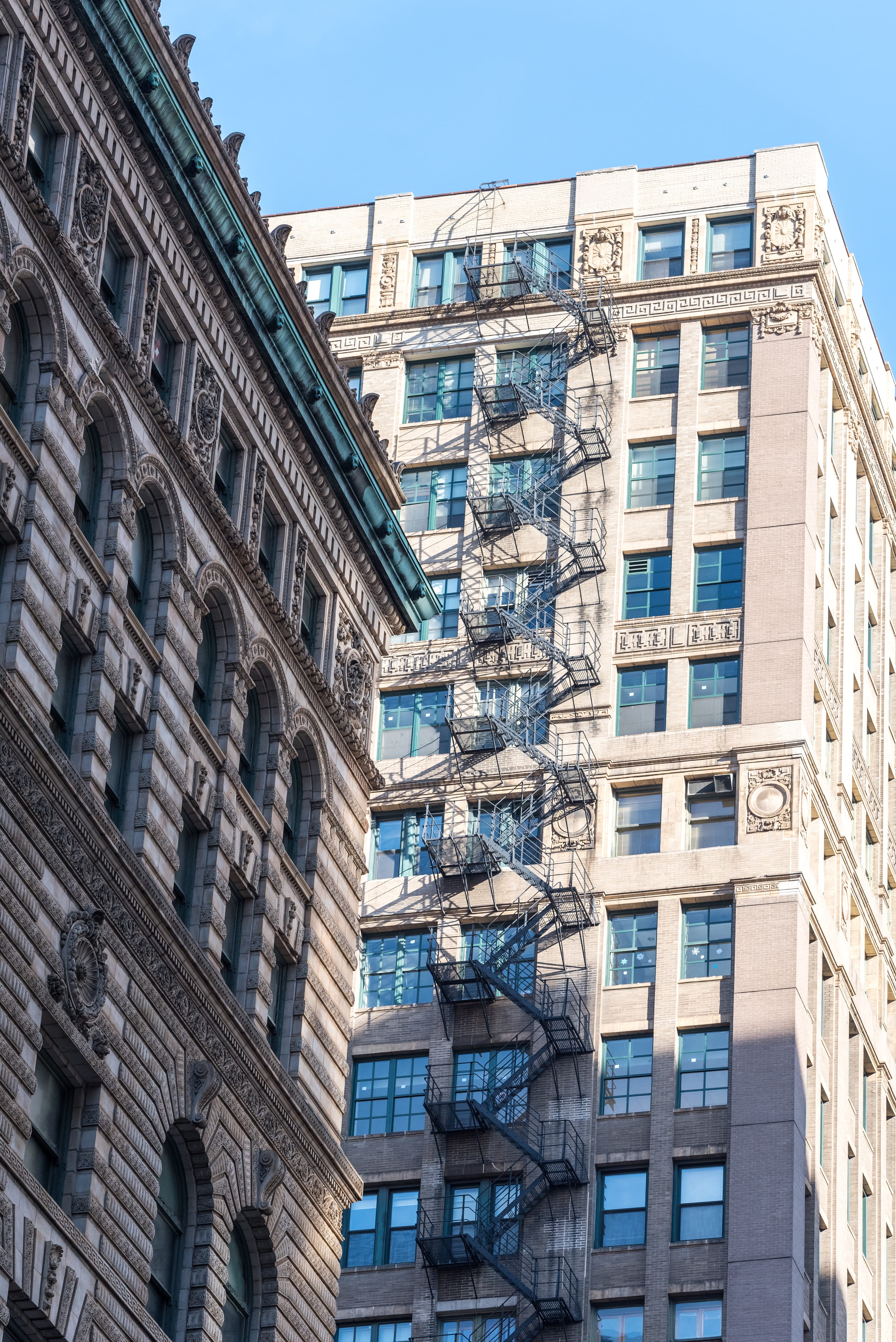 Apartment complex building