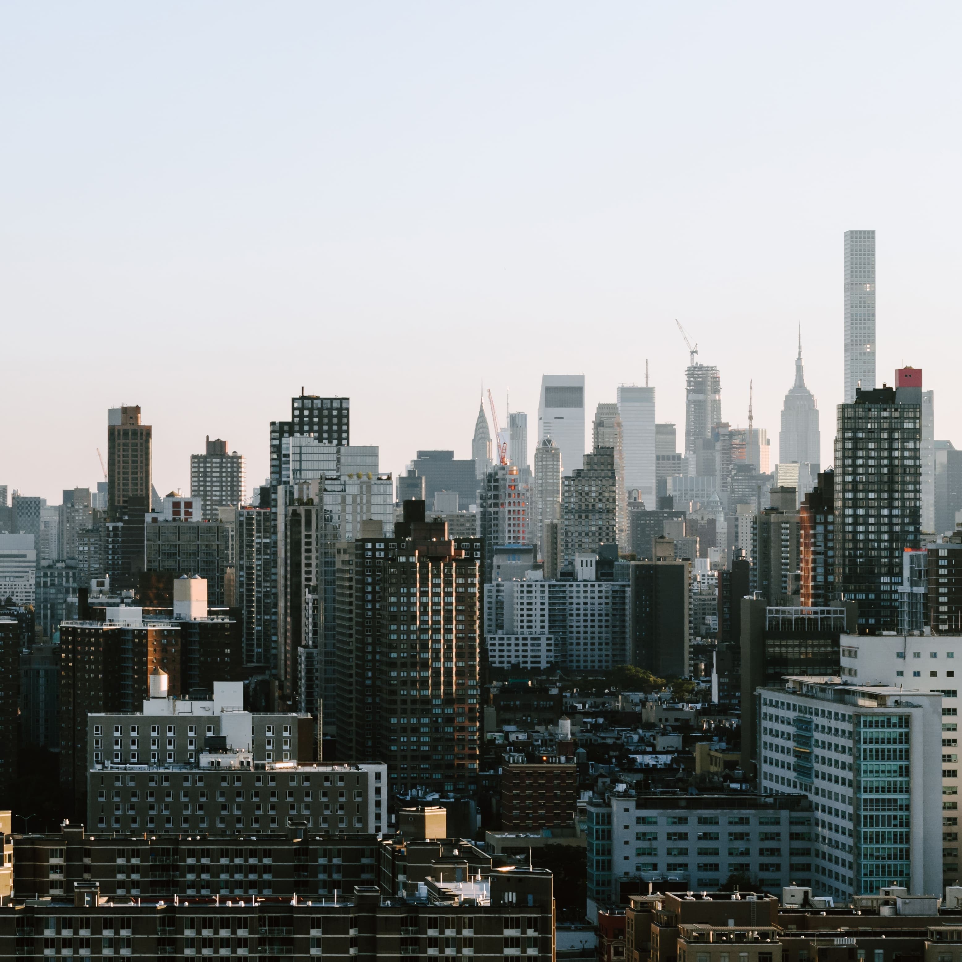 Skyline view of New York City skyscrapers including the Empire State Building — real estate investment opportunities